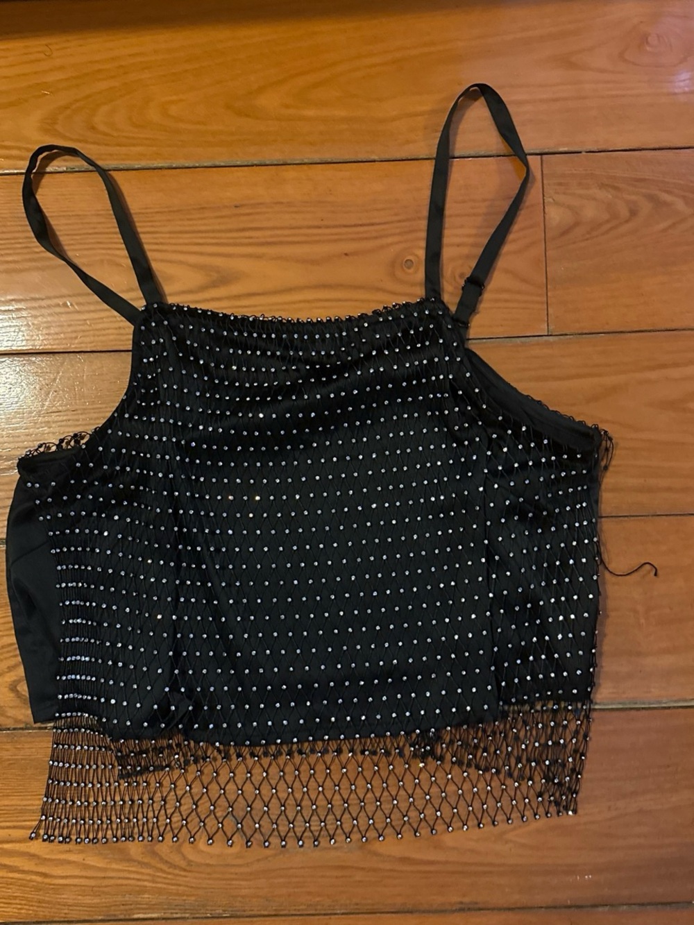 Opening ceremony size 8 cropped top